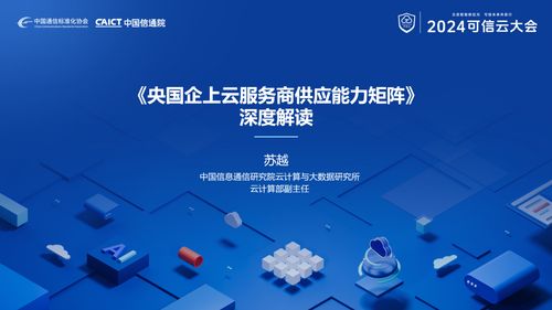 2024央国企上云服务商供应能力矩阵 金融中介服务深度解析